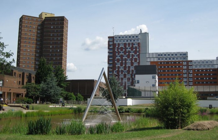 Aston University lake