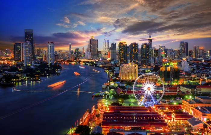 Bangkok skyline