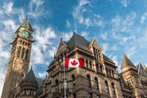 Old City Hall in Toronto, Canada