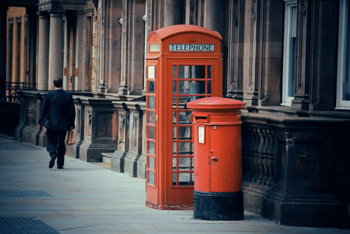 Edinburgh city street