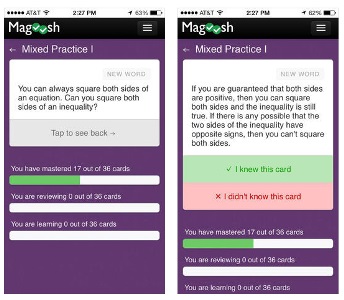 GMAT Math Flashcards app