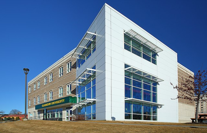 ​Clarkson University by JakeNewmanCU - Own work, CC via wikimedia commons