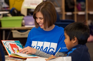 KPMG volunteer