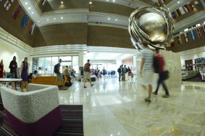 Atrium at the Questrom School of Business 