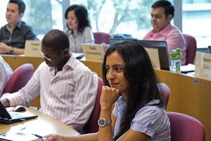 SMU MBA classroom