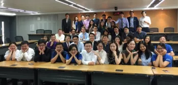 The latest class of MBA students at Guanghua School of Management