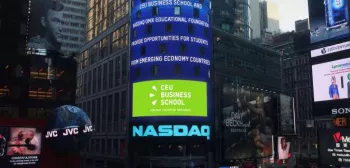 NASDAQ Grant for CEU MBA Students from Emerging Economies: MBA News main image