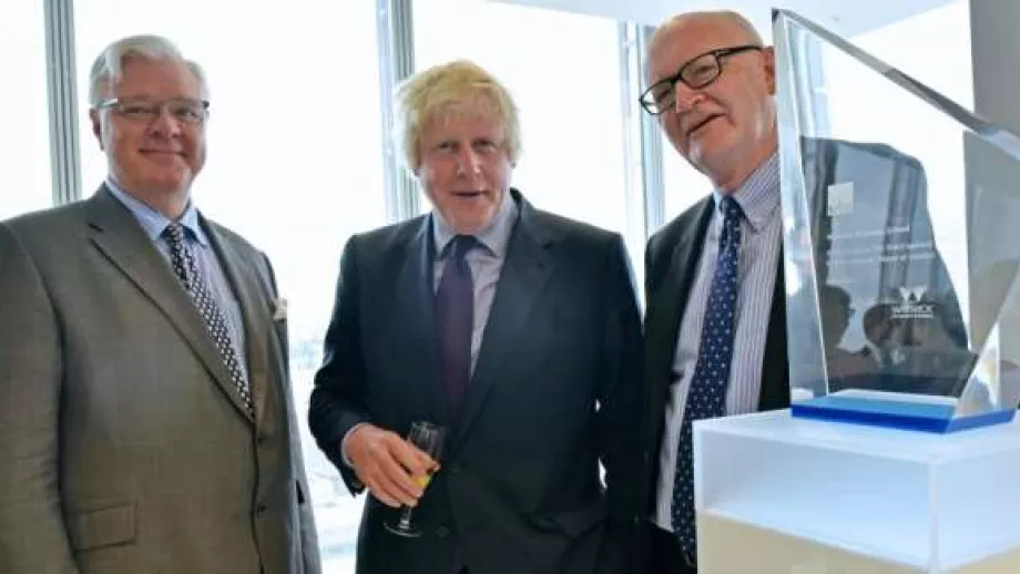WBS hosts Boris Johnson, London's mayor. 