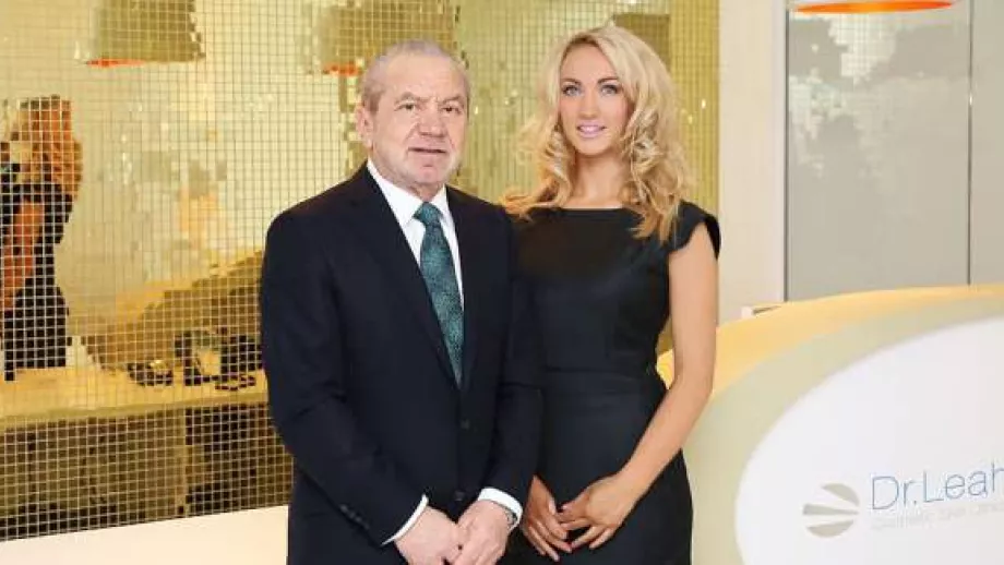 Lord Sugar and Dr Leah Tatton: Wikimedia Commons, Joeeddy8 