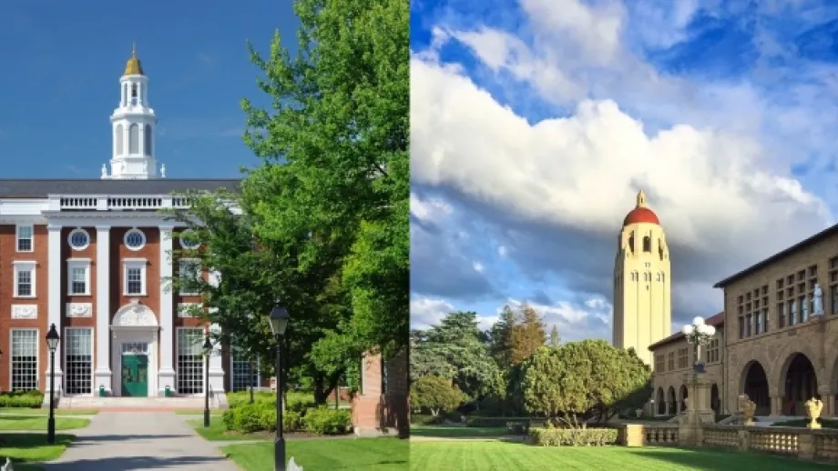 Harvard and Stanford universities