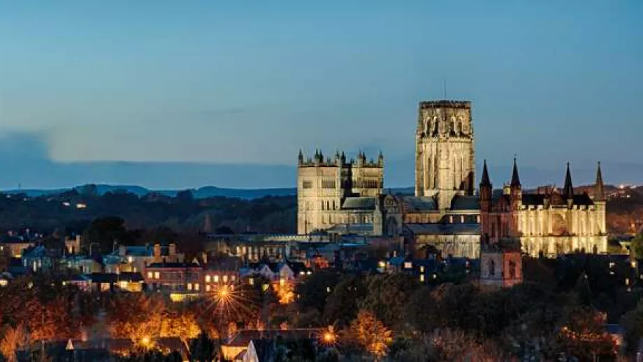 Durham at night