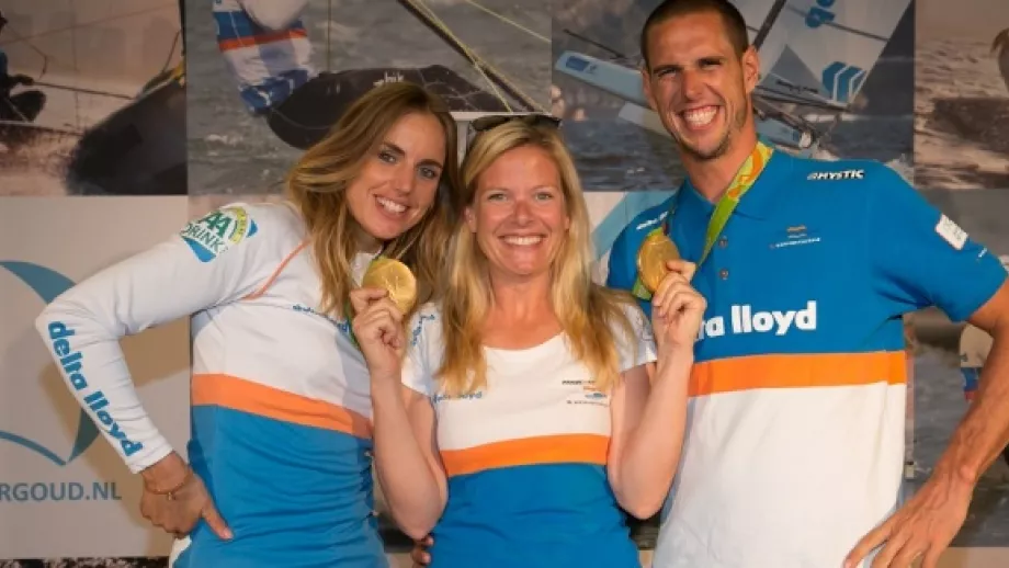 After taking Nyenode’s Sports Leadership Program, Maike Willems helped the Dutch sailing team win two golds in Rio