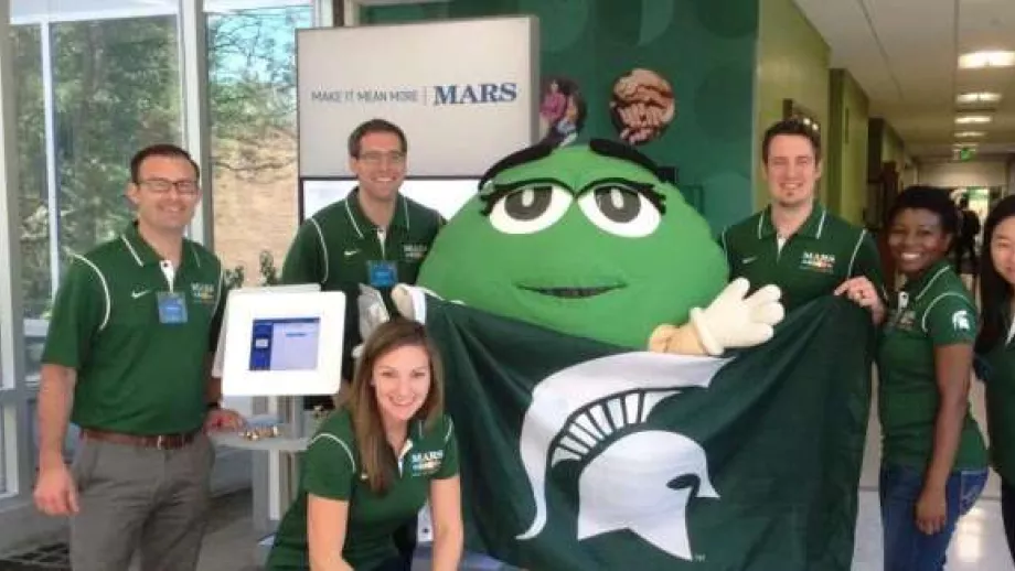 Michigan State University’s Eli Broad College of Business is one of the business schools at which Mars has found recruitment success