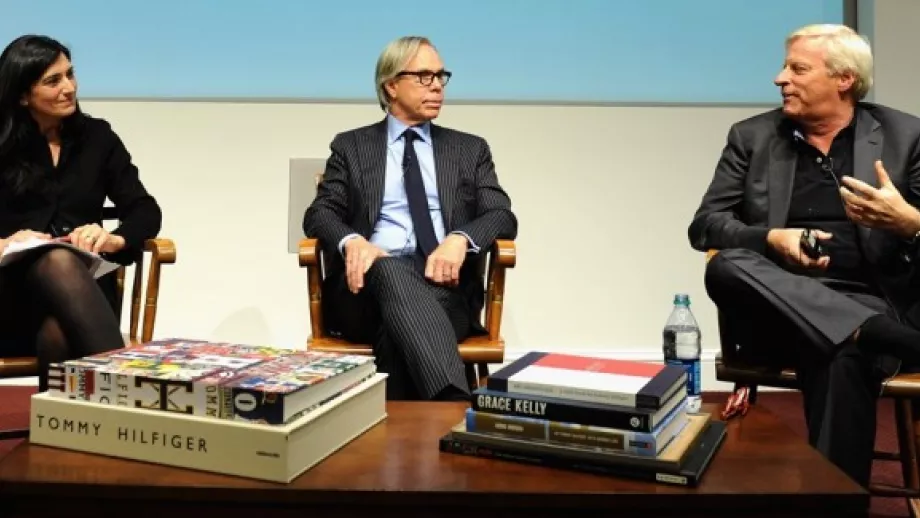 Tommy Hilfiger speaks at HBS