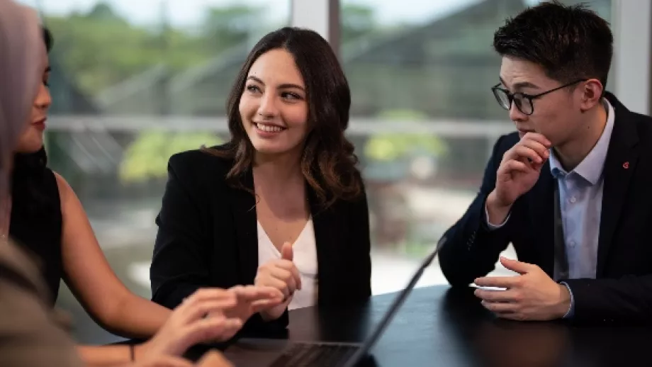 Nanyang Business School students