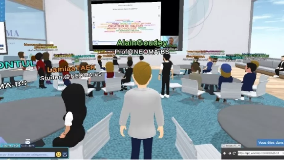 NEOMA Business School's virtual campus