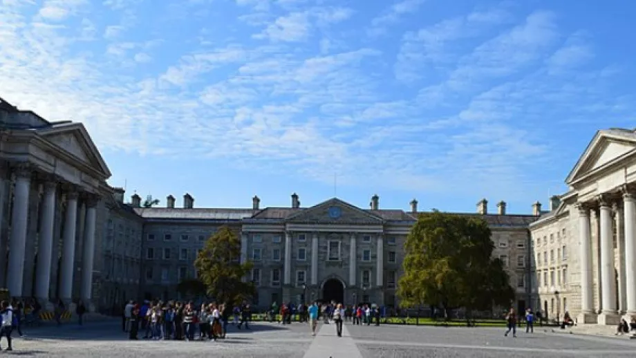 Trinity College Dublin by Jowaria via Wikimedia Commons