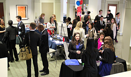 A Kogod industry day for students and potential employers.